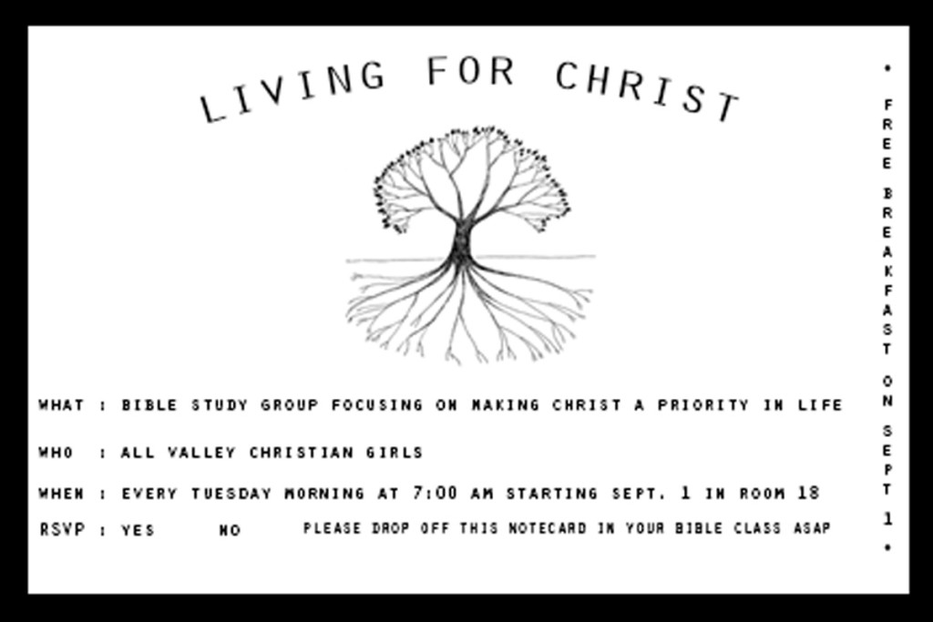 living for Christ 2