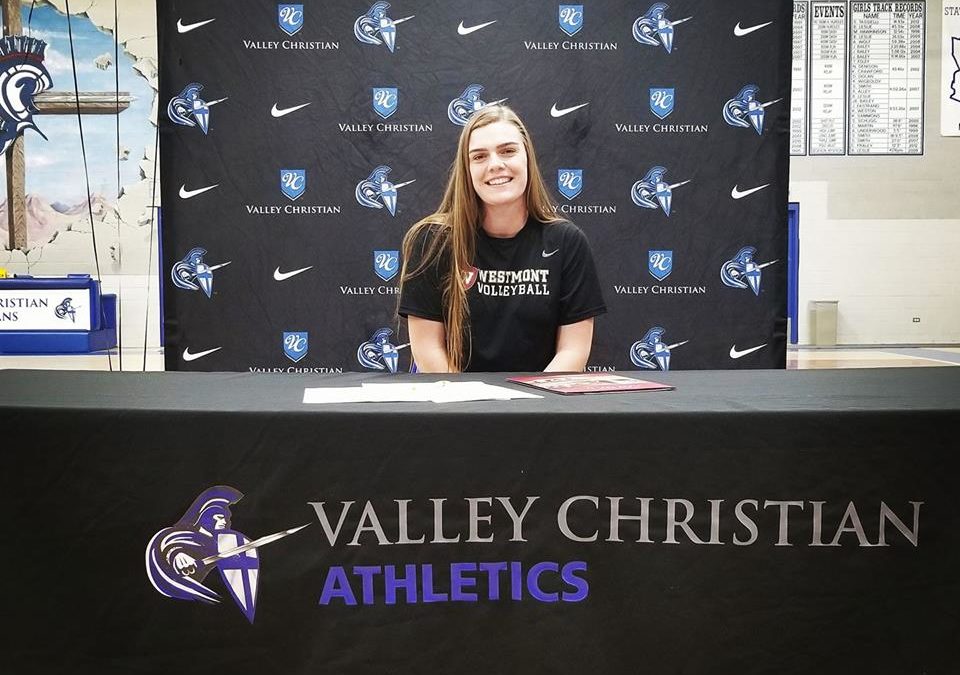 Audrey Brown ’18 signs with Westmont College