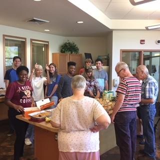 Sign Language students immerse, serve at Senior Center