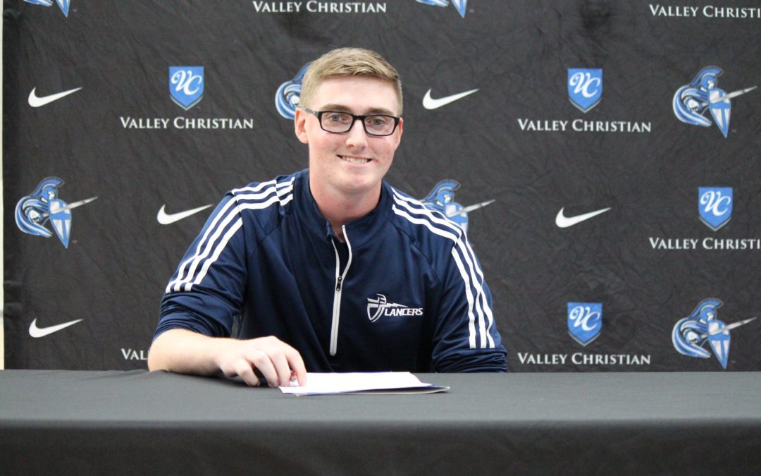 James Mackie ’19 Signs with Cal Baptist