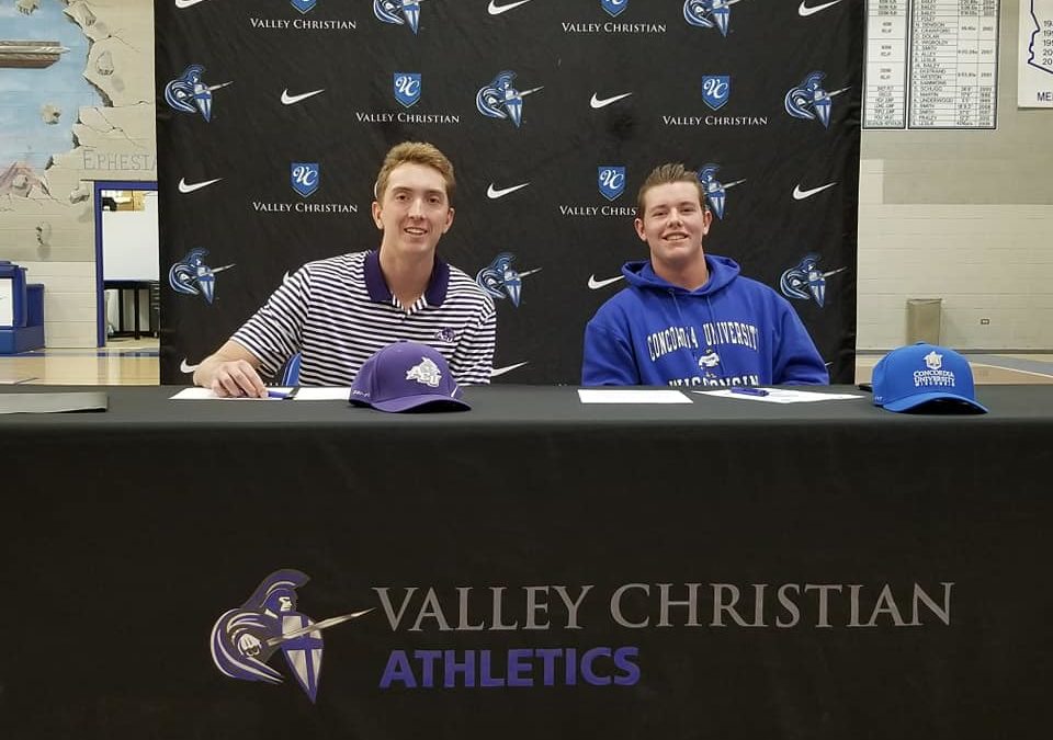 Pair Sign National Letters of Intent