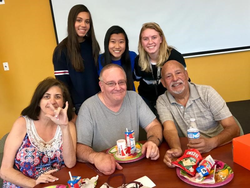 ASL Students Connect and Serve at Apache ASL Trails Senior Center