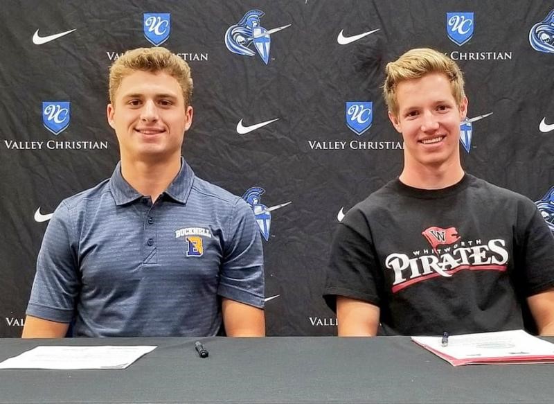 Four Trojan Athletes Sign With Colleges