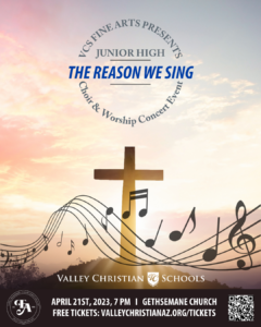 Junior High Spring Choir & Worship Concert